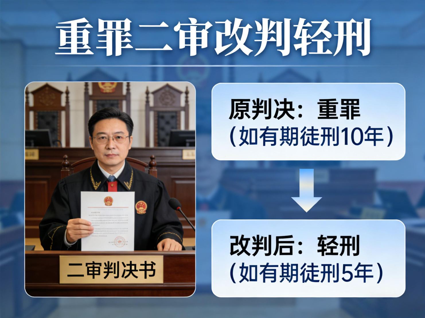 二审改判成功案例